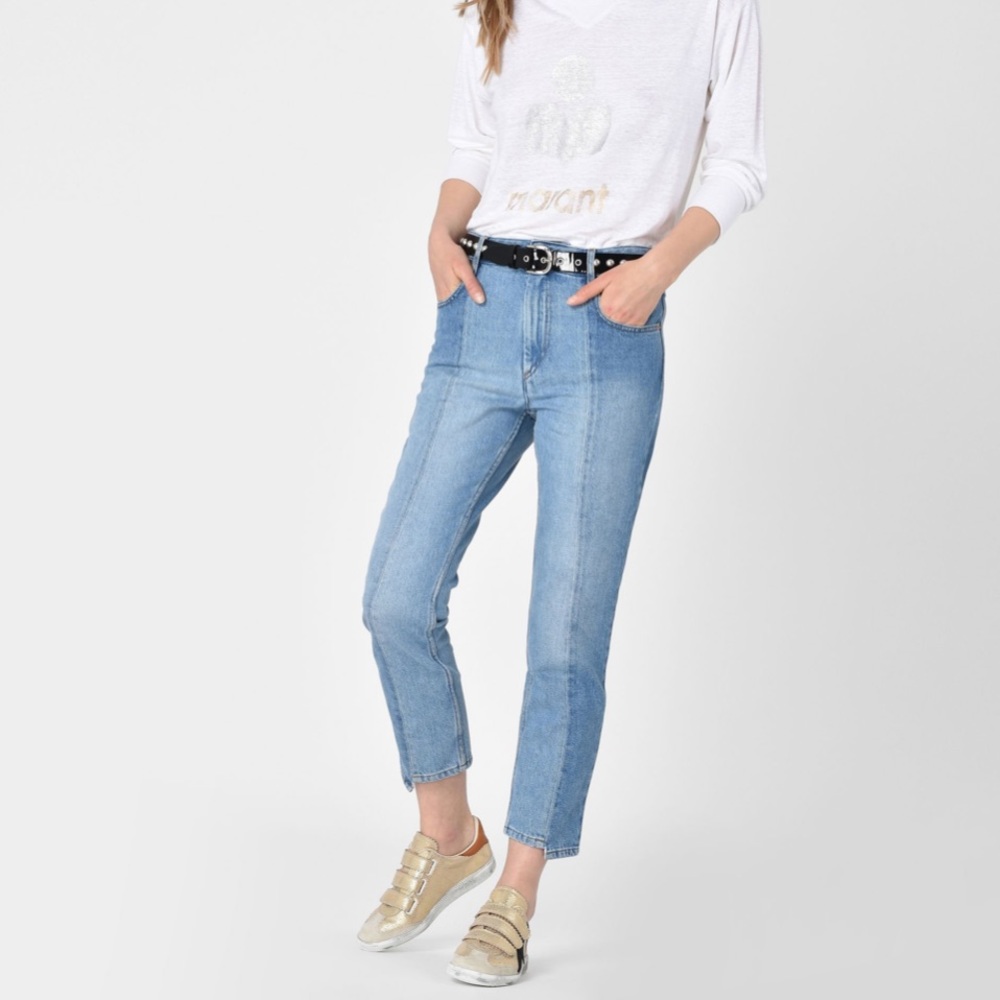 Isabel Marant | High Rise Straight Leg Jeans